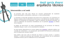 David García Arquitecto Técnico